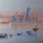 Langstone Mill Hampshire – Watercolour Painting