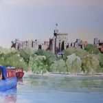 Windsor Castle Watercolour Painting