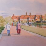 Wisley Gardens Stroll – Watercolour Painting