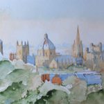 The Dreaming Spires of Oxford – Watercolour Painting by Woking Surrey Artist David Harmer