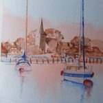 Bosham from the Sailing Club – Art – West Sussex Landscape Painting