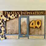 Shopfront Portrait Commission Painting – Italian Inspiration